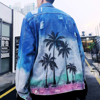 Miami beach denim jacket