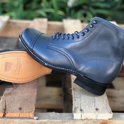 Stacy baldwin “dark grey” madison boot