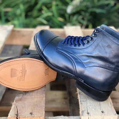 Stacy baldwin “navy blue” madison boot