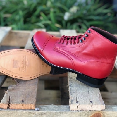 Stacy baldwin “red” madison boot