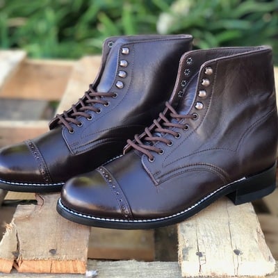 Stacy baldwin “brown” madison boot
