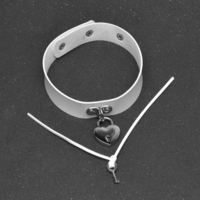 HEART LOCK CHOKER ( WITH KEY ) - Thumbnail 2