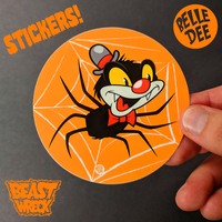 DAPPER SPIDER Sticker - Thumbnail 1