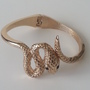 Venomous Textured  Bangle Bracelet - Thumbnail 1