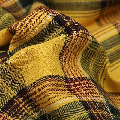 Yellow plaid pants