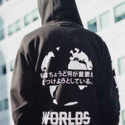 Kaomoji world hoodie - Thumbnail 5