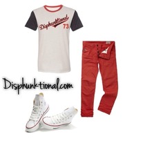 Disphunktional Unisex Color block T-Shirt