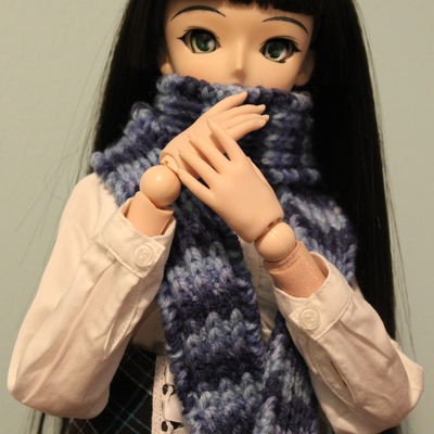 Blue & true scarf