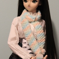 Sugar Candy Rainbow Scarf