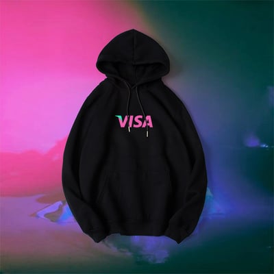Pastel goth lsd visa hoodie