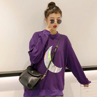 Sailor Moon Holographic Moon Long Sleeve T-shirt - Thumbnail 4