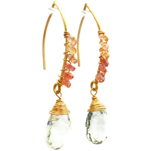 Glassy Sea Earrings - Thumbnail 1