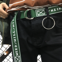 Free Shipping-STONE CANVAS BELT ( 4 COLORS ) - Thumbnail 1