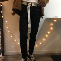 Free Shipping-STONE CANVAS BELT ( 4 COLORS ) - Thumbnail 2