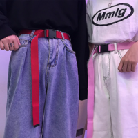 Free Shipping-CYBER PUNK CANVAS BELT ( 4 COLORS ) - Thumbnail 2