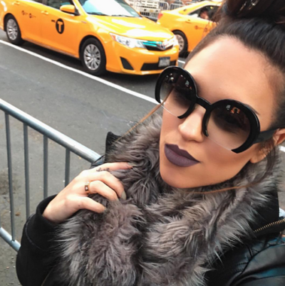 Fashion Rounded Sunglasses-TDE