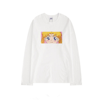 Sailor Moon Eyes Long Sleeve T-shirt - Thumbnail 4