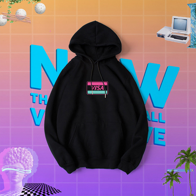 Pastel goth lsd visa card hoodies 