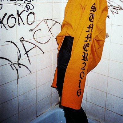 Free shipping-cyber punk oversized long sleeve tee - Thumbnail 5