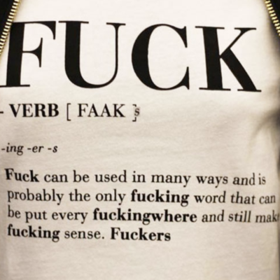 Free shipping-"fuck" definition tee - Thumbnail 3