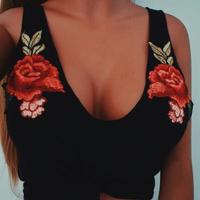 Sexy V-Neck Vest Top - Thumbnail 1
