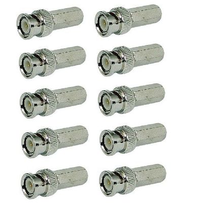 10x bnc twist on rg-59 coax cable connector  - Thumbnail 4