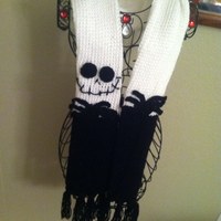 Jack and Sally Inspired Scarf Set - Thumbnail 2