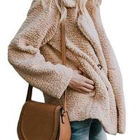 Button Long Sleeve Sweater Coat - Thumbnail 3