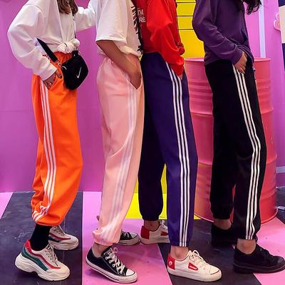 8 colors striped jogger pants - Thumbnail 3