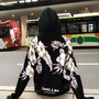 Floral Flower Printed Hoodie Sweatshirt-3