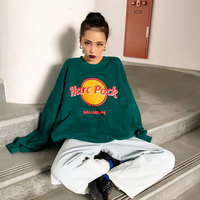 Harajuku Harc Pock Printed Fleece Sweatshirt - Thumbnail 1