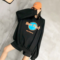 Harajuku Harc Pock Printed Fleece Sweatshirt - Thumbnail 4