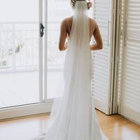 Simple Mermaid Wedding Dresses Sexy Spaghetti Straps Wedding Gowns Lace Bodice Bridal Gowns - Thumbnail 1