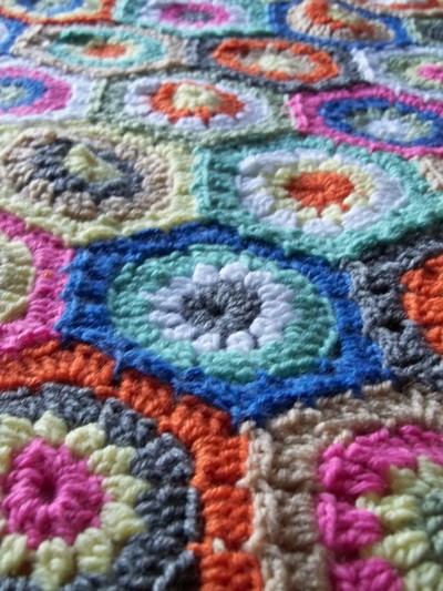 Hexagon granny square