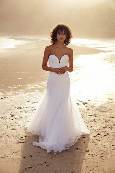 Beautiful Wedding Dresses Mermaid Simple Sweetheart Sexy Bridal Gown