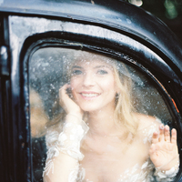 Stunning Ball Gown Tulle Wedding Dresses Sheer Crew Neck Long Sleeve Delicate Lace Bridal Gowns - Thumbnail 1