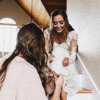 Stunning Mermaid Wedding Dresses Scoop Sheer Long Sleeve Delicate Lace Keyhole Back Bridal Gowns - Thumbnail 4