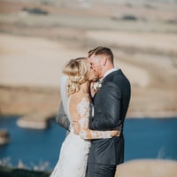 Stunning Mermaid Tulle Wedding Dresses Sheer Long Sleeve Delicate Lace Bridal Gowns - Thumbnail 1