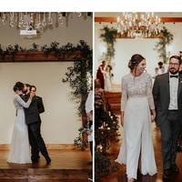  Modest Bohemian Lace Wedding Dresses A Line Long Sleeve Cheap Chiffon Garden Bridal Gown Lace Appliques Custom Wedding Bridal Gowns - Thumbnail 3