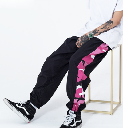 CAMO BLOCK JOGGERS 