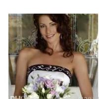 Hot White and Purple Wedding Dresses 2019 Pao Embroidery Vestido de Custom made A-Line Strapless Lace up Back Chapel Train Bridal Gowns - Thumbnail 3