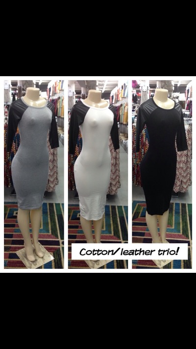 White Leather Sleeves 