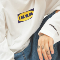 "IKEA" LONG SLEEVE T SHIRT - Thumbnail 1