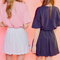 Harajuku the second element cat ears pleated skirt - Thumbnail 3