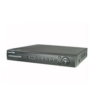 4 Channel DVR W/ 2 Security Cameras and 500GB 
