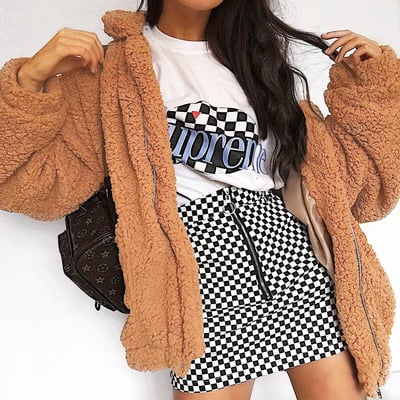 Honey full zip fleece jacket - Thumbnail 5