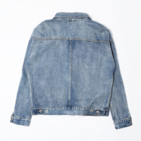 VINTAGE DENIM JACKET IN MID WASH - Thumbnail 2