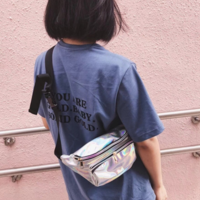 HOLOGRAPHIC BUM BAG - Thumbnail 4