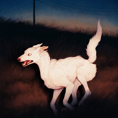 Night flight - print - Thumbnail 2