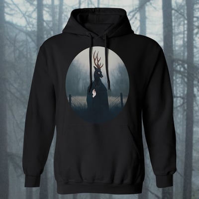Deep forest saint - pullover hoodie